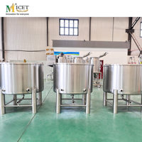 Cuve de Fermentation Ouverte 400L pour Kombucha – Équipement de Brassage et de Production de Kombucha