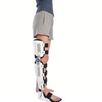 Genou Cheville Pied Soutien Brace Exosquelette Orthèse Attelle Membre Inférieur Réglable Jambe Stabilisateur Fracture Dispositif De Réhabilitation
