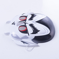 Vente en gros de dessin animé personnalisé image Dracula Vampire masque en PVC réaliste soie Halloween fête & Cosplay masque avec impression