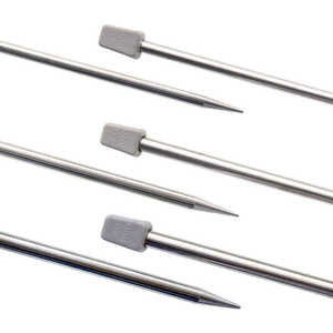 <span class=keywords><strong>Aiguilles</strong></span> à <span class=keywords><strong>tricoter</strong></span> en acier inoxydable <span class=keywords><strong>avec</strong></span> embouts, lot de 11 <span class=keywords><strong>aiguilles</strong></span> à <span class=keywords><strong>tricoter</strong></span> à pointe unique, épaisses, pour écharpes et pulls tissés à la main - Product Image 3