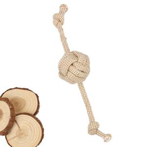 Juego de juguetes para masticar para perros de cuerda de cáñamo, duraderos, de algodón y lino, estilo sencillo, origen Cangnan - Product Image 4