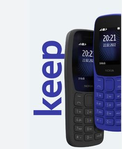 Téléphone à clavier pour Nokia 105 (Version <span class=keywords><strong>2022</strong></span>) téléphone portable d'occasion dual-sim longue batterie de veille téléphone portable déverrouillé bon marché - Product Image 4