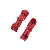 Connecteur rouge d'épissure rapide de fil électrique pour câble de tondeuse robotique