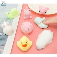 Jouet sensoriel anti-stress en gros, nouveauté, très doux et extensible, à pétrir à la main, design dessin animé Kawaii, compact et portable