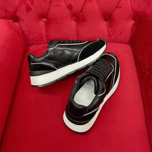 Chaussures de créateur de luxe pour hommes, confortables, antidérapantes, sportives, en cuir véritable, décontractées, formelles, pour le bureau et le quotidien - Product Image 4
