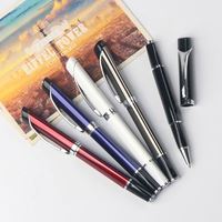 Haute qualité personnalisé stylos à bille en métal stylo en métal triangle stylo boîte cadeau avec logo personnalisé