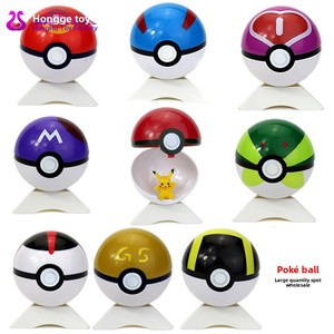 Figurine Pokémon <span class=keywords><strong>Pikachu</strong></span> Gurren Poké Ball, jouet d'anime en ABS, mini-poupée à assembler, ornement, 14 ans et plus - Product Image 1