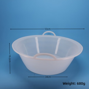 Bac de mélange en caoutchouc résistant aux chocs pour béton, bac flexible robuste pour mortier, sable et ciment, travaux de maçonnerie - Product Image 5