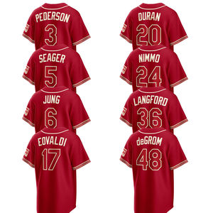 Maillots de baseball personnalisés 2026 Texas City Connect pour hommes et femmes, uniformes brodés pour jeunes, vêtements de sport - Product Image 1