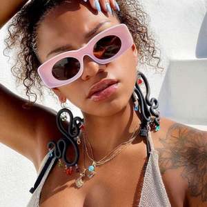 Lunettes de soleil carrées à grande monture pour hommes et femmes, style été 2022, couleur bonbon, lunettes de soleil rectangulaires - Product Image 1