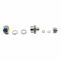 Union de réduction à compression de haute qualité en acier inoxydable SS316 3/4 pouces, double embout lisse, résistant à la corrosion pour l'industrie pétrolière et gazière