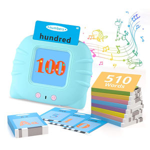 510 jouets d'orthophonie sensorielle autisme jouet d'apprentissage Montessori pour les tout-petits cartes Flash parlantes pour les tout-petits avec 510 mot de vue - Product Image 1