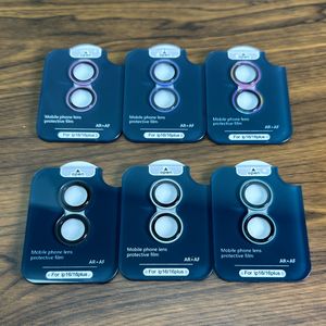 Pellicola Protettiva in Vetro Temperato Corning con Struttura a Scala Metallica <span class=keywords><strong>Eagle</strong></span> Eye per Fotocamera Posteriore iPhone 16 Pro Max 15 Pro 14 13 - Product Image 4