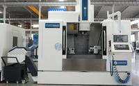 Centre d'usinage vertical CNC 3 axes haute précision VMC1265 avec broche conique BT40 et système GSK