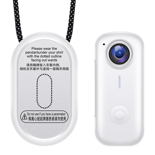Magnetic Wearable Action Camera 1080P with WiFi & Night Vision - Ultra Compact Hands-Free Body Cam for Sports & Cycling