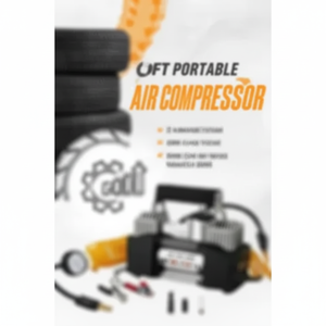 Inflador de neumáticos automático de doble pistón, bomba de compresor, compresores de neumáticos para vehículos - Product Image 1