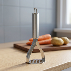 Écraseur à Pav Bhaji en acier inoxydable, compatible lave-vaisselle, pièce unique - Product Image 2