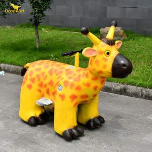 Dinosaurio Animatrónico Interactivo de Fibra de Vidrio para Montar, Operado con Monedas, para Uso en Interiores/Exteriores en Centros Comerciales y Parques de Aventuras - Product Image 5