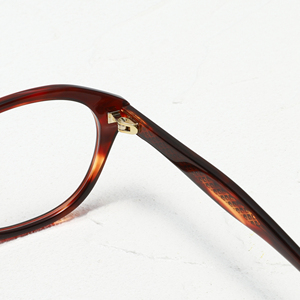 Women's Cat Eye <b>Eyeglasses</b> Full Rim Tortoise Shell Acetate <b>Frame</b> Anti-Uv Protection Oval Face Match - Product Image 5