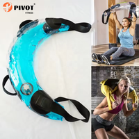 Sac d'entraînement aquatique en forme de lune Aqua Power Bag Ox Horn pour fitness et musculation 15kg