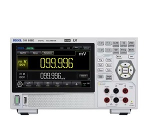 Multímetro Digital Rigol DM858E de 5.5 Dígitos y 80 Lecturas/s, Multifuncional, con Alimentación Tipo-C - Product Image 1