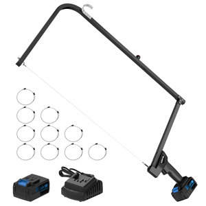 Cortador de Espuma con Hilo Caliente <span class=keywords><strong>MINOVA</strong></span> de 18V y 4.0Ah, Herramienta Manual con 10 Cables de Calentamiento - Product Image 1