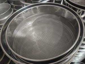 Tamis de test de laboratoire en acier inoxydable 304 personnalisé tamis de test de sable standard de haute précision traitement de soudage à armure toile - Product Image 2