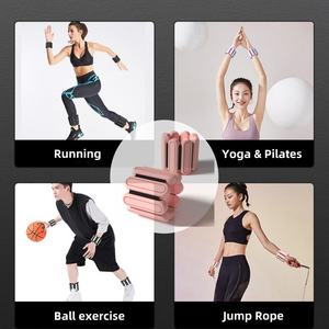 JYHE Poids réglables en silicone pour poignets et chevilles, design léger, 2 lb, paire, équipement de fitness à domicile, brassards d'entraînement - Product Image 6