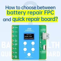 Carte de réparation rapide de l'état de la batterie AIXUN JCID JC Q1 pour programmeur de modification de données de téléphones mobiles IP 11-15ProMax, fabriqué en Chine G63