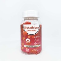 Complément alimentaire à base de plantes Herborigen OEM pour la beauté, éclaircissement et blanchiment efficaces de la peau, gommes à la vitamine et au collagène, supplément de collagène