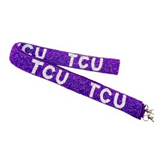 TCU กระเป๋าถือมีสายริบบิ้นประดับลูกปัดสไตล์วินเทจสีม่วงพร้อมตะขอโลหะที่เป็นมิตรกับสิ่งแวดล้อม - Product Image 1