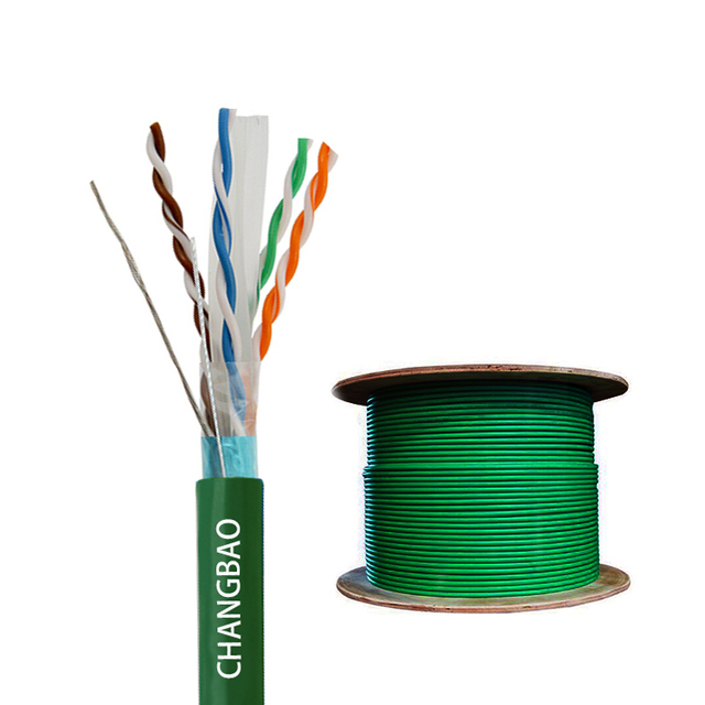 24AWG UTP/FTP Cat6/Cat6a/Cat6e Cable - 1000ft/305m Easy Pull UTP/FTP/SFTP High-Speed Ethernet LAN Cable 24AWG UTP/FTP Cat6 ODM