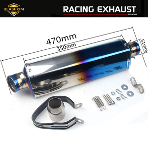 Nuevo <span class=keywords><strong>KAWASAKI</strong></span> <span class=keywords><strong>Z250</strong></span> Z300 Ninja 300 Ninja 250R silenciador de tubo de escape enlace medio escape para motocicleta en caja - Product Image 4
