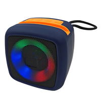 Altavoz Bluetooth Inalámbrico Portátil Estéreo X-911 con Luces RGB, Woofer Estéreo Activo, Mini Altavoz Cúbico BT, Precio al por Mayor