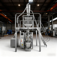 Máquina Envasadora Vertical Automática Industrial de Polvo con Alimentador al Vacío 500g-20kg para Sachet de Fertilizante, Especias, Cacao, Azafrán, Curry, Yeso Hondon