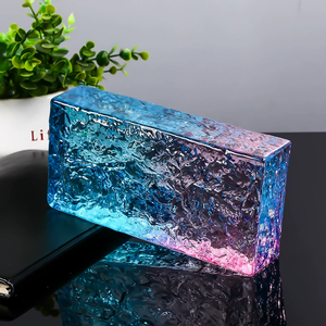 幕墙酒店公寓装饰用优质耐火固体环保防紫外线玻璃砖 - Product Image 3