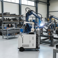 Bras de robot de soudage collaboratif, machine de soudage MIG MAG, système de soudage automatique