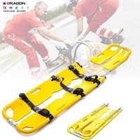 Camilla de Emergencia Médica Plegable y Portátil con Correas, Capacidad de Carga 390lbs para Ambulancia