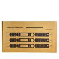 Prosesor Audio Paulkitson CX4800 Prosesor Audio Profesional Peralatan Suara Laju Pengambilan Sampel 96khz Pemrosesan Audio DSP