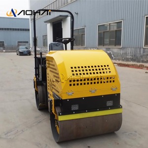 El más nuevo Mini rodillo vibratorio de doble tambor de asfalto de 1 tonelada a 3 toneladas Mini compactador de rodillos de <span class=keywords><strong>carretera</strong></span> con componentes de <span class=keywords><strong>n</strong></span>úcleo de Motor de bomba de motor - Product Image 2