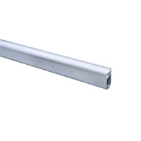 Profilé en aluminium pour bande LED, dimensions 15*28mm, pour armoire, avec diffuseur givré, profil carré en aluminium pour éclairage LED