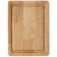 Gepolijste acaciahouten snijplank, multifunctioneel voor keuken, geschikt voor het snijden van groenten, fruit, kaas, brood, vlees, en als serveerschaal.