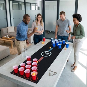 Tapis de table de ping-pong en silicone moulé sur mesure pour usine, tailles et logos personnalisés pour fêtes d'adultes, jeux d'alcool et barbecues - Product Image 4