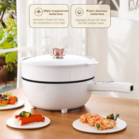 Poêle à frire électrique fabricant personnalisation domestique multifonction dortoir marmite électrique