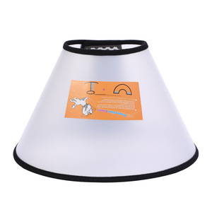 Pet Protective <b>Collar</b> Elizabethan Cone Neck Cover For Cats <b>Dogs</b> Rabbits Anti Bite Grooming Recovery Shield Summer Use - Product Image 1