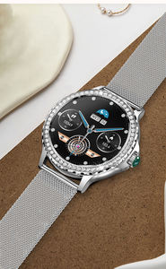 2023 NX19 <span class=keywords><strong>montre</strong></span> intelligente BT appel fréquence cardiaque détection de la pression artérielle Smartwatches <span class=keywords><strong>montre</strong></span>-<span class=keywords><strong>bracelet</strong></span> pour femme Fitness Tracker - Product Image 2