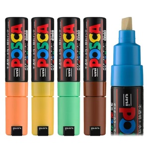 ชุดปากกาอะคริลิคสีน้ำยี่ห้อ <span class=keywords><strong>Uni</strong></span> Mitsubishi <span class=keywords><strong>POSCA</strong></span> รุ่น <span class=keywords><strong>PC</strong></span>-1M/<span class=keywords><strong>3M</strong></span>/5M - Product Image 4