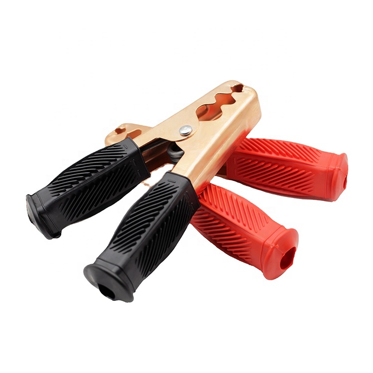 Комплект сверхмощных электрических зажимов для аккумулятора типа «крокодил»/«крокодил»