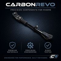 Béquille Carbonrevo pour trottinette électrique Dualtron – Support de stationnement haute résistance pour les longues distances – Qualité supérieure