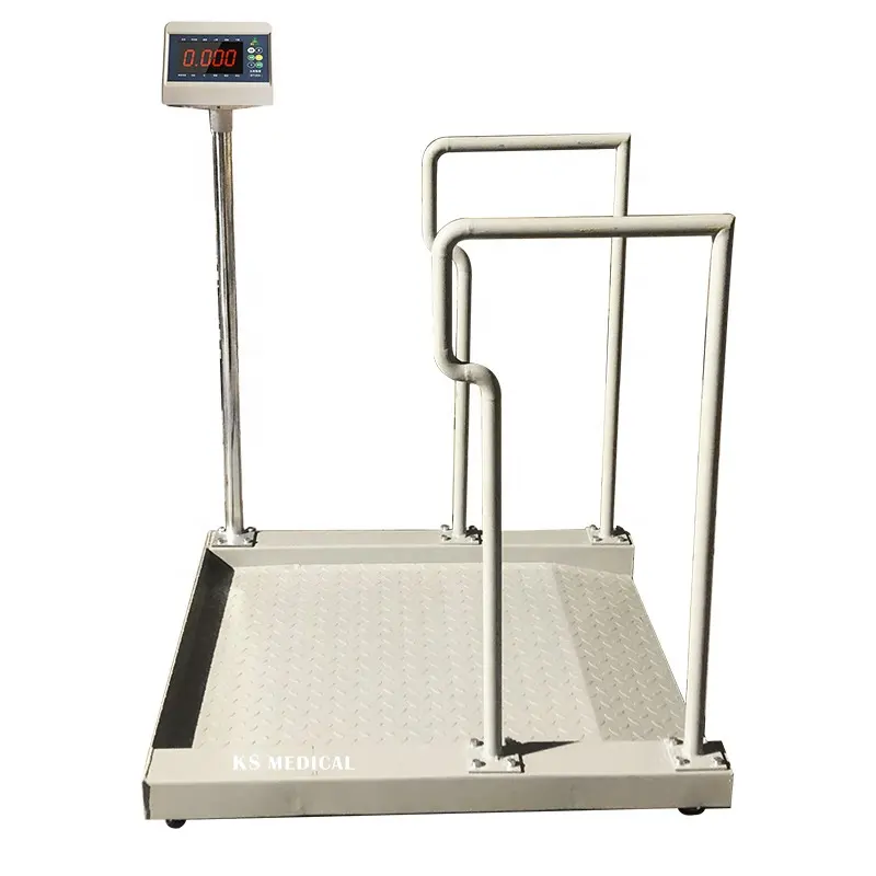 KSMED 환자 휠체어 규모 디지털 무게 규모 전자 고품질 전문 의료 무게 규모 최대 180 kg